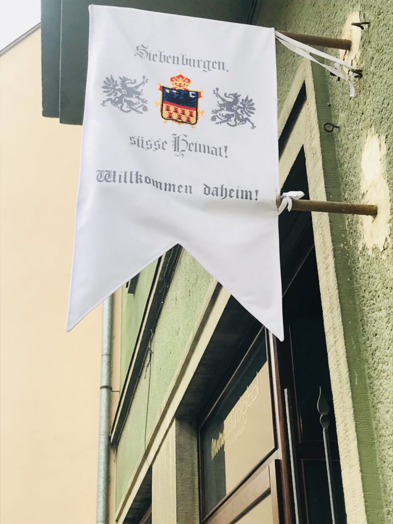 Deutsches Aushängeschild in Sibiu