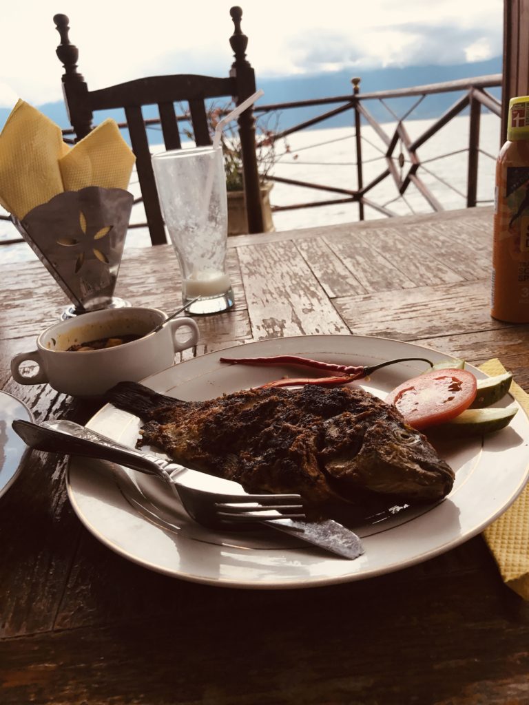 Gegrillter Fisch in Waterfront Zalino