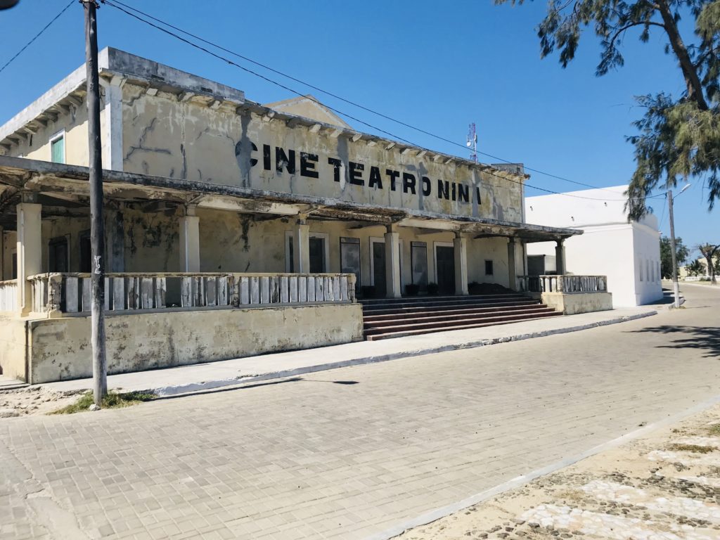Altes Kino von Ilha de Moçambique